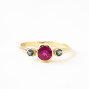 Rubellite Tourmaline Ring
