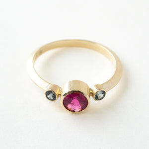 Rubellite Tourmaline Ring