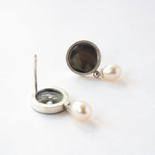Load image into Gallery viewer, Mother of Pearl and Drop Pearl Studs