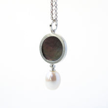 Load image into Gallery viewer, Mother of Pearl Drop Pendant