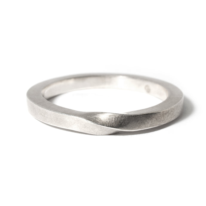 Sterling Silver Twist Ring